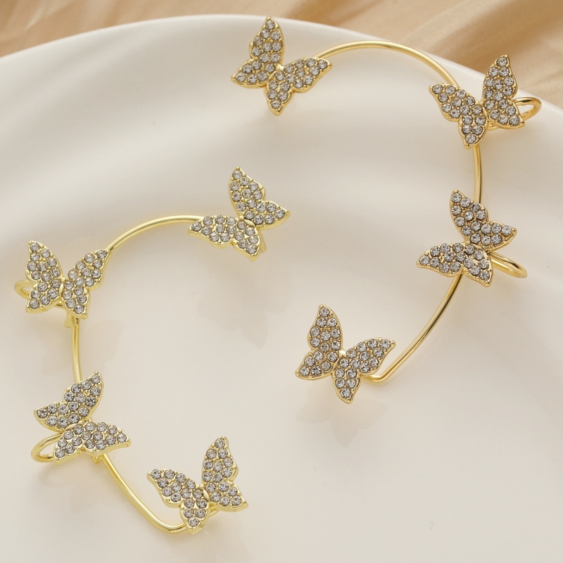 2pcs Butterfly Earrings for Women, Party and Wedding Accessories